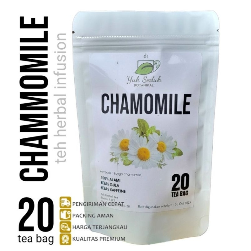 

( PROMO ) TEH BUNGA CAMOMILE / CAMMOMILE TEA (20 tea bag) BEST SELLER