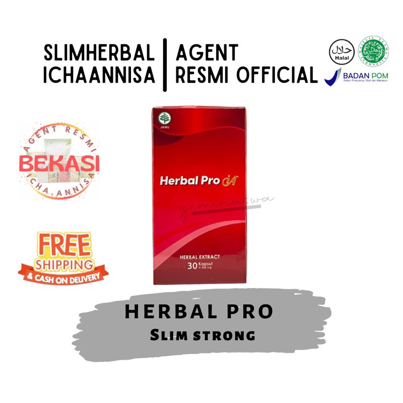 

( PROMO ) Slim strong HERBAL PRO by IA icha annisa ichaannisa BEST SELLER