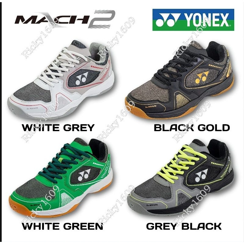 Sepatu Badminton YONEX MACH / MACH 2 - Sepatu YONEX MACH / MACH 2 - TRUCUSHION - TRU SHAPE -