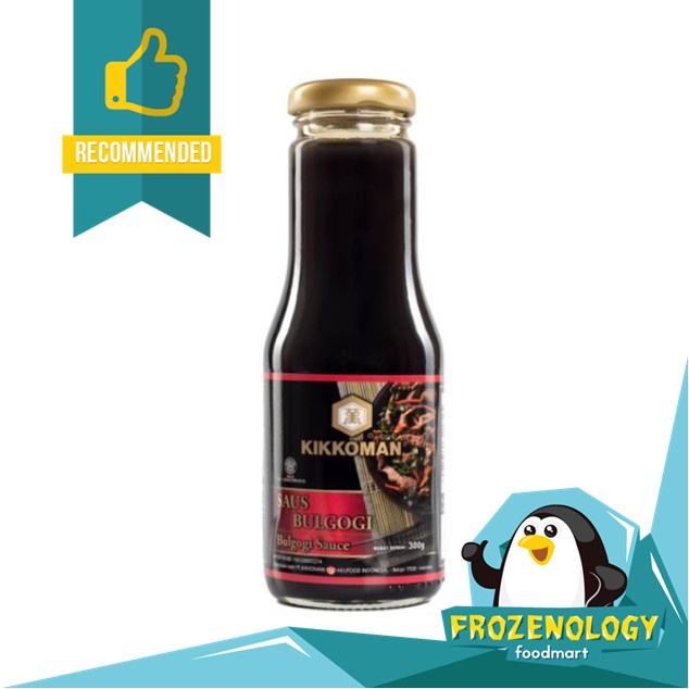 

HJK Kikkoman Bulgogi Sauce HALAL 300 g Saus Korea BBQ Marinade Dip Praktis