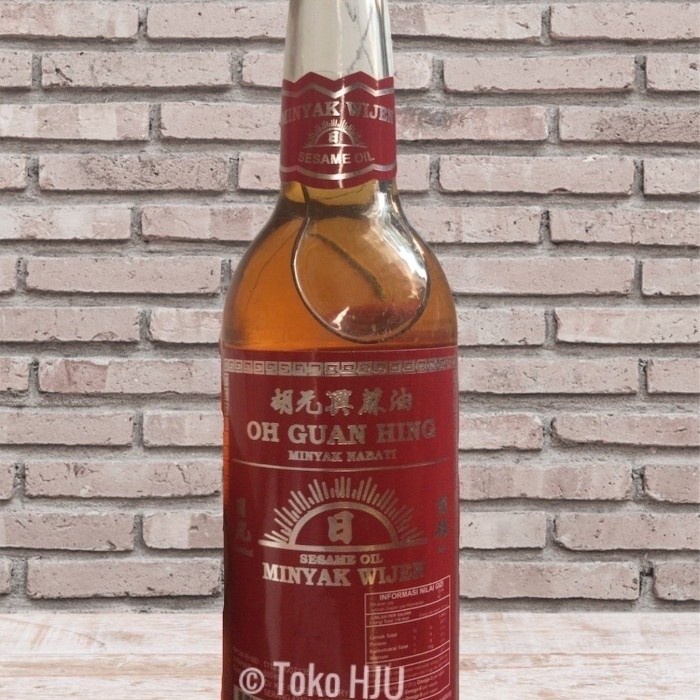 

HJK Minyak wijen oh guan hing (lokal) sesame oil