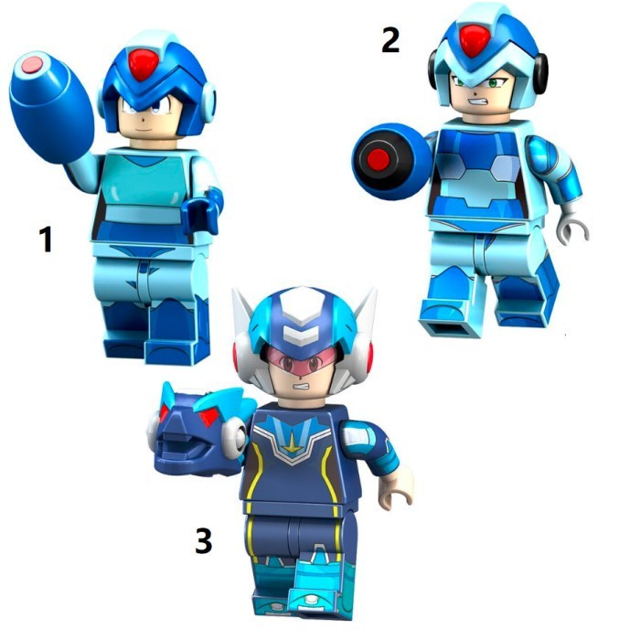 Capcom Mega Man Rockman X Star Force Dragon Action Mini Figure  Action Mini Figure s