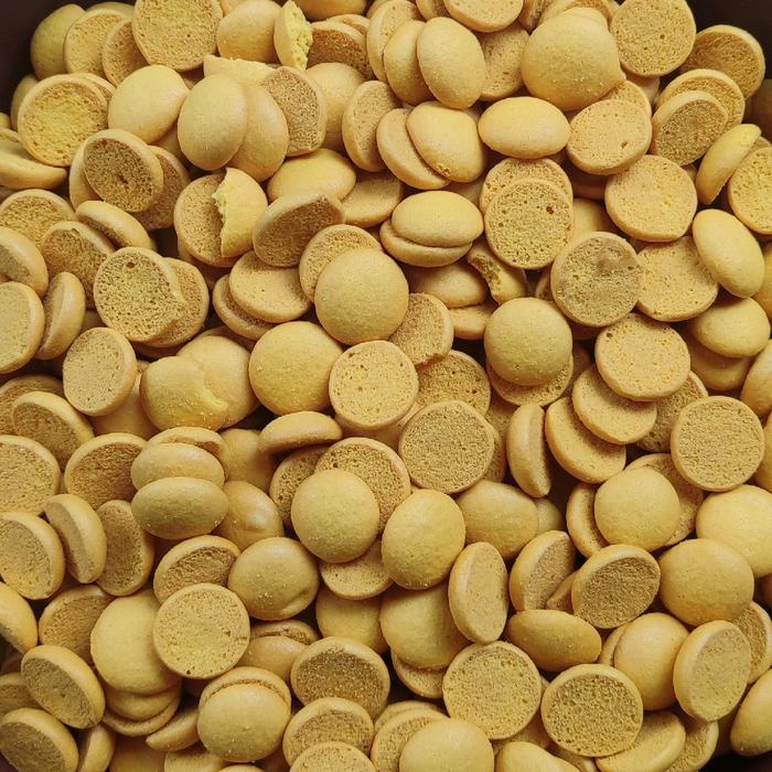 

500gr - Egg Moon / Biskuit Stik Durian / Gem Bunga Snack Camilan Makanan