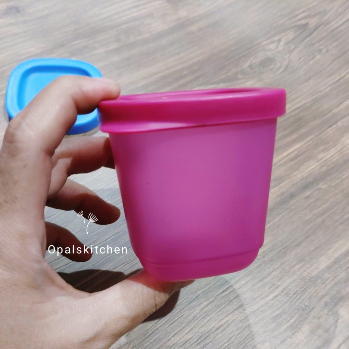 Reusable Cup Puding Tutup Wadah Kotak 150 ml