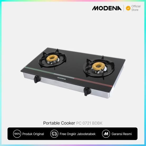 Pc0721Bdbk Kompor Portable Modena Pc 0721 Bdbk
