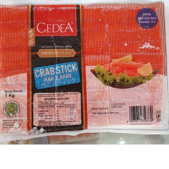 

HJK CEDEA CRAB STICK 1KG