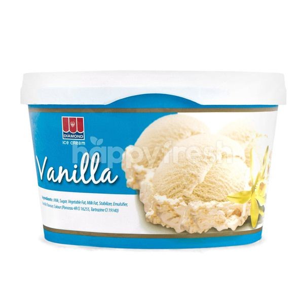 

HJK Es Krim Diamond 700 mL Vanilla Chocolate Stoberi Neapolitan Chocochip
