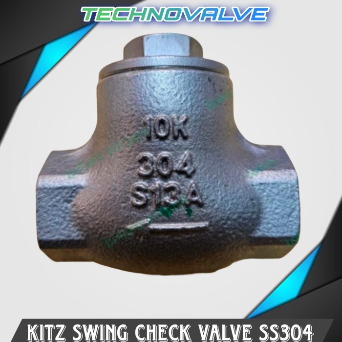 SWING CHECK VALVE KITZ SS304 SIZE 3" INCH / KLEP TABOK SS304