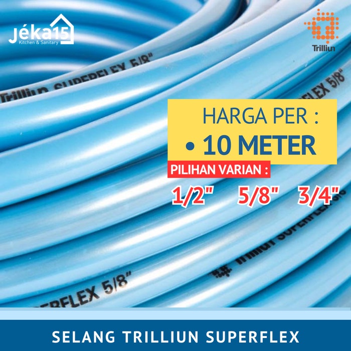 TRILLIUN SUPERFLEX SELANG AIR 10 METER ELASTIS