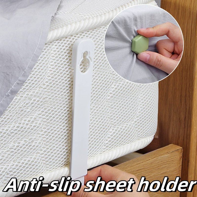 4Pcs Bed Sheet Holder Clip Home Sofa Cover Mattress Quilt Cover Non-Slip Fasteners Fixed Bracket