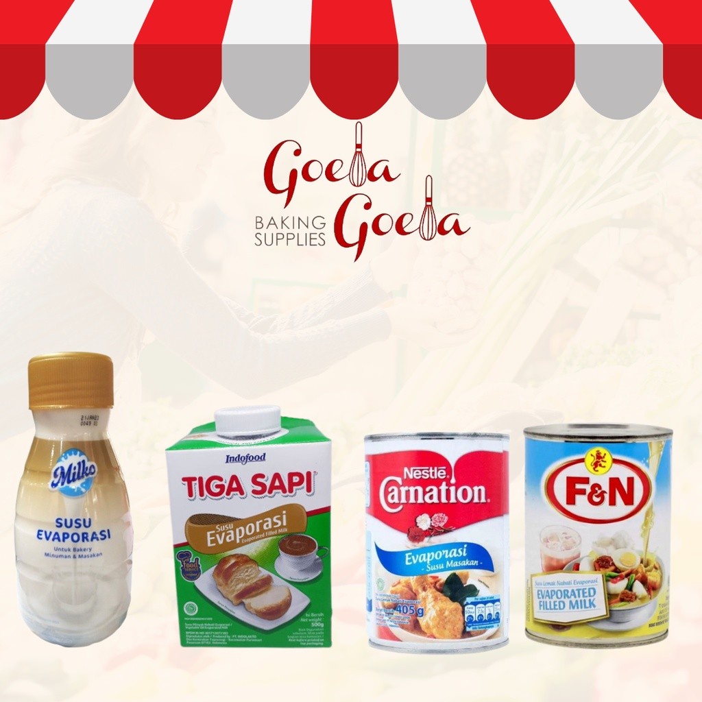 

Susu Evaporasi Ezy mix Carnation Tiga sapi
