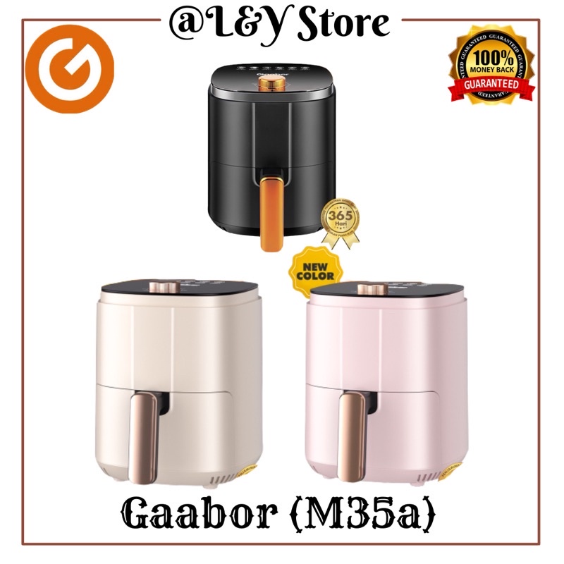 Gaabor GA-M35A Airfryer 3.5 Liter Mesin Penggorengan Tanpa Minyak Anti Lengket
