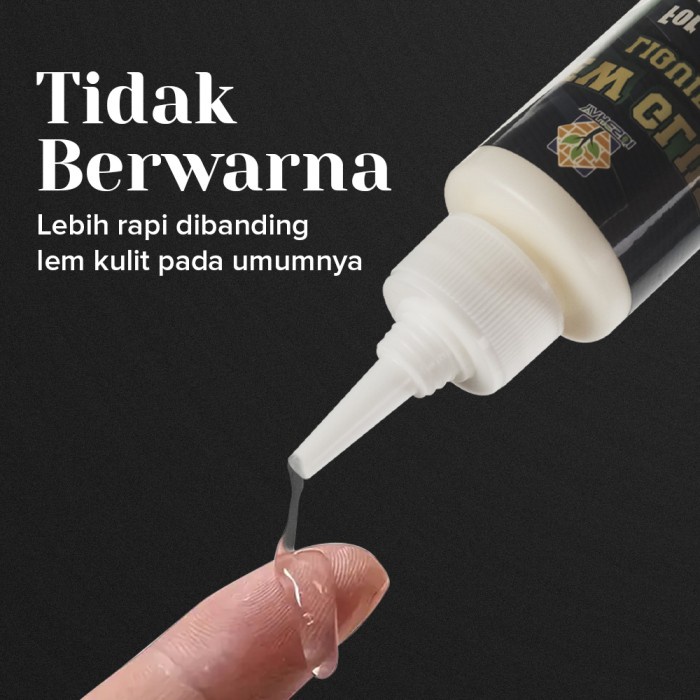 

DISKON LEM KHUSUS UNTUK BAHAN KULIT SEW GLUE REPAIR KIT 60ML VISBELLA - 255 READYY