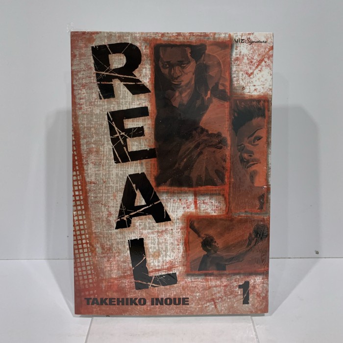 SALE TERBARU REAL VOL 1 TAKEHIKO INOUE VIZ MEDIA KOMIK ENGLISH MANGA READYY