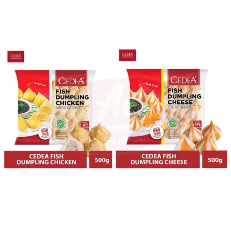 

cedea Dumpling keju & ayam 500gr