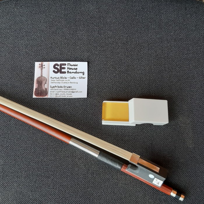 Terlaris Biola Violin Pemula Shifen 401 Upgrade Tailpiece Finetuner Fitting 4/4