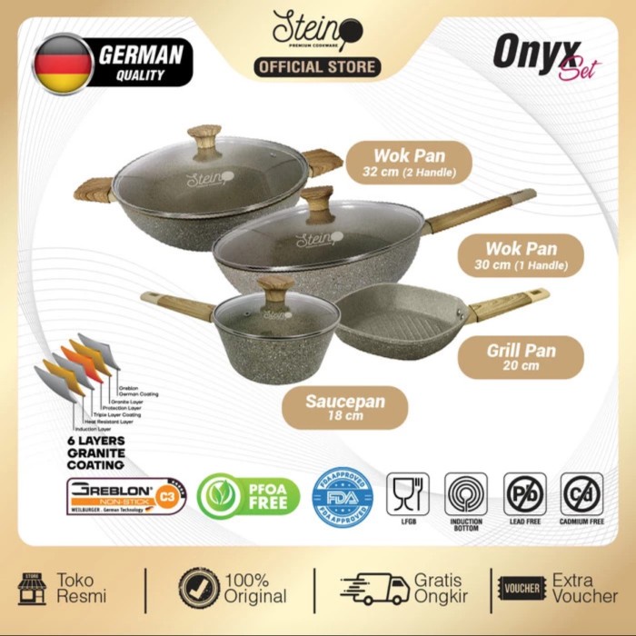 Stein Cookware - Paket Onyx