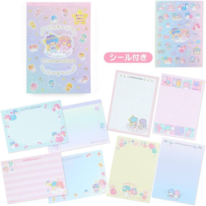 

ATKJaya- Memopad 8 Design Notes Notepad Catatan Buku Notebook Sanrio Kuromi
