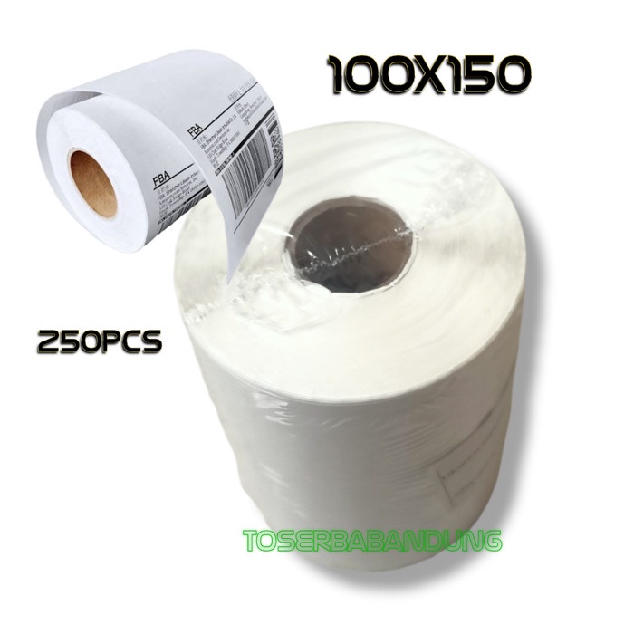 

ATKJaya- LABEL STICKER THERMAL RESI POS 100x150 mm TERMAL STIKER KERTAS ISI 250