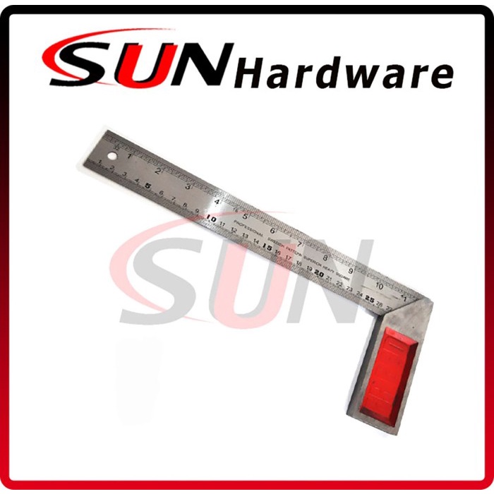 

ATKJaya- Penggaris Siku Tukang 30 cm Stainless
