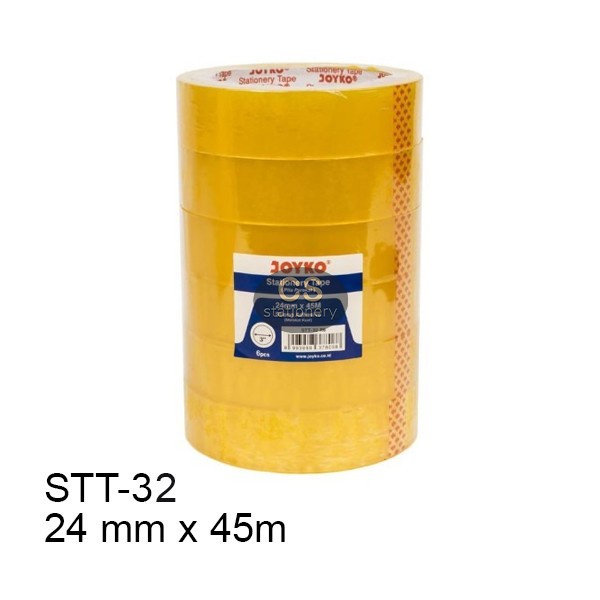 

ATKJaya- Isolasi / Selotip / Solasi JOYKO STT-32 (24 mm x 45m) 6 Roll