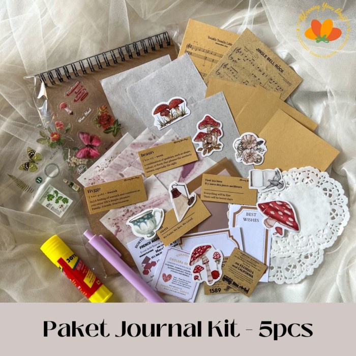 

ATKJaya- bujo kit lengkap paket journaling journal kit bullet journal book