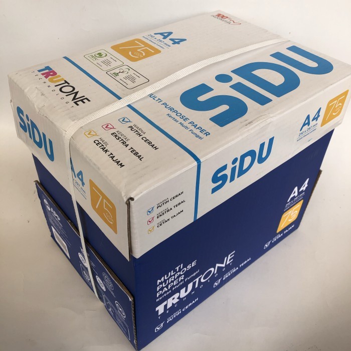 

ATKJaya- kertas HVS A4 75gr Sinar Dunia (1 box)