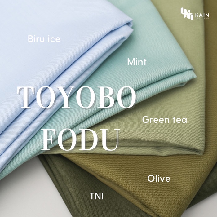 ATKJaya- Bahan Kain Katun Toyobo Fodu 0,5 meter