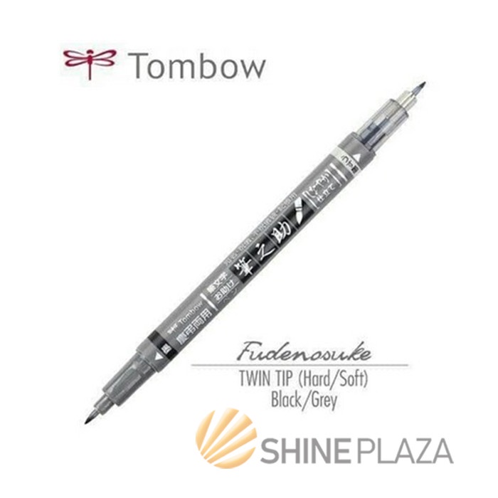 

ATKJaya- Tombow Fudenosuke Brush Pen Twin Tip - Art Markers