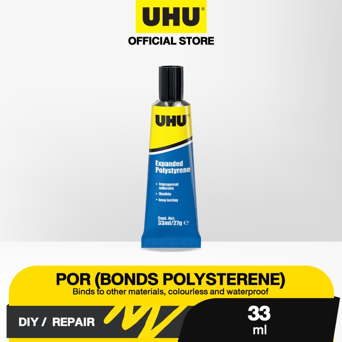 

ATKJaya- UHU Household Styrofoam/Polystyrene 33 ml Blister