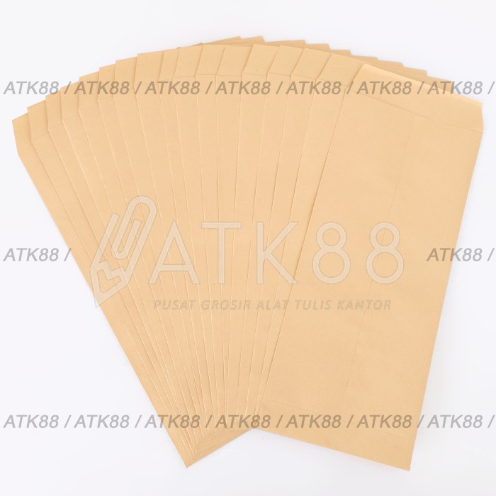 

ATKJaya- Amplop Coklat / Samson Fox B (Super Kabinet) isi 100 Buah