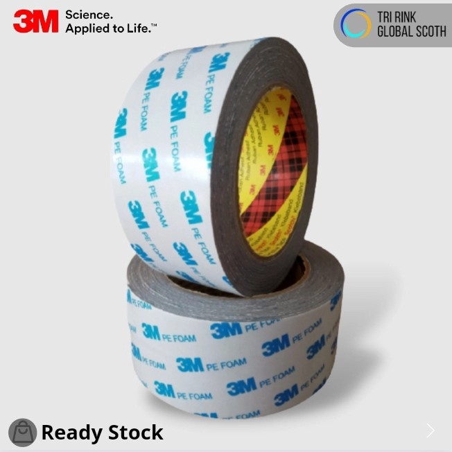 

ATKJaya- 3M Double Tape PE Foam - size 48 mm x 4 Meter