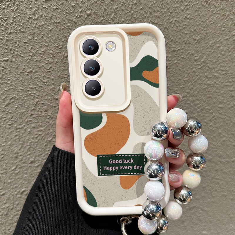 Casing Hp Untuk VIVO Y100 5G Z1 Pro Z5x Case Kasing Gelang Skema warna bergaya Kesing Silikon Softca