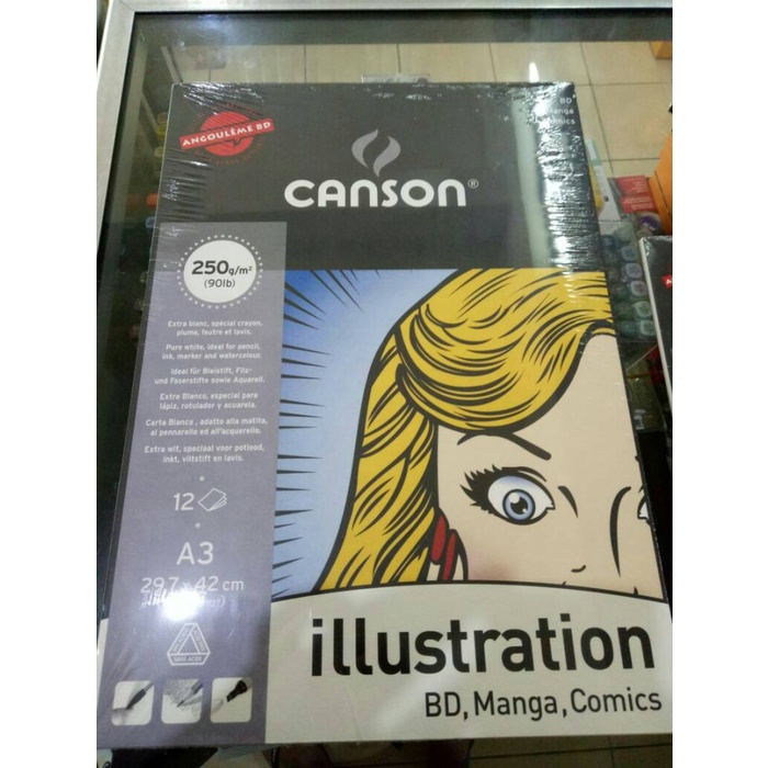 

CANSON ILLUSTRATION A3 (BD, MANGA, COMICS)