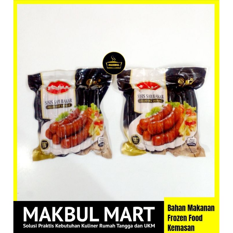 

Yona Sosis Bakar Sapi mini isi 12, besar isi 6