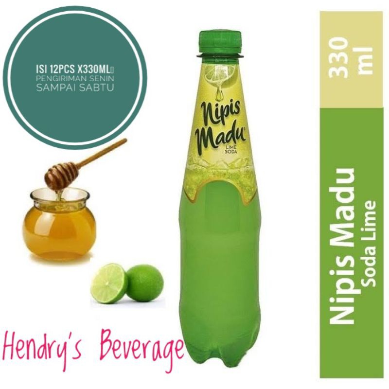 

Minuman nipis madu lime soda 1karton