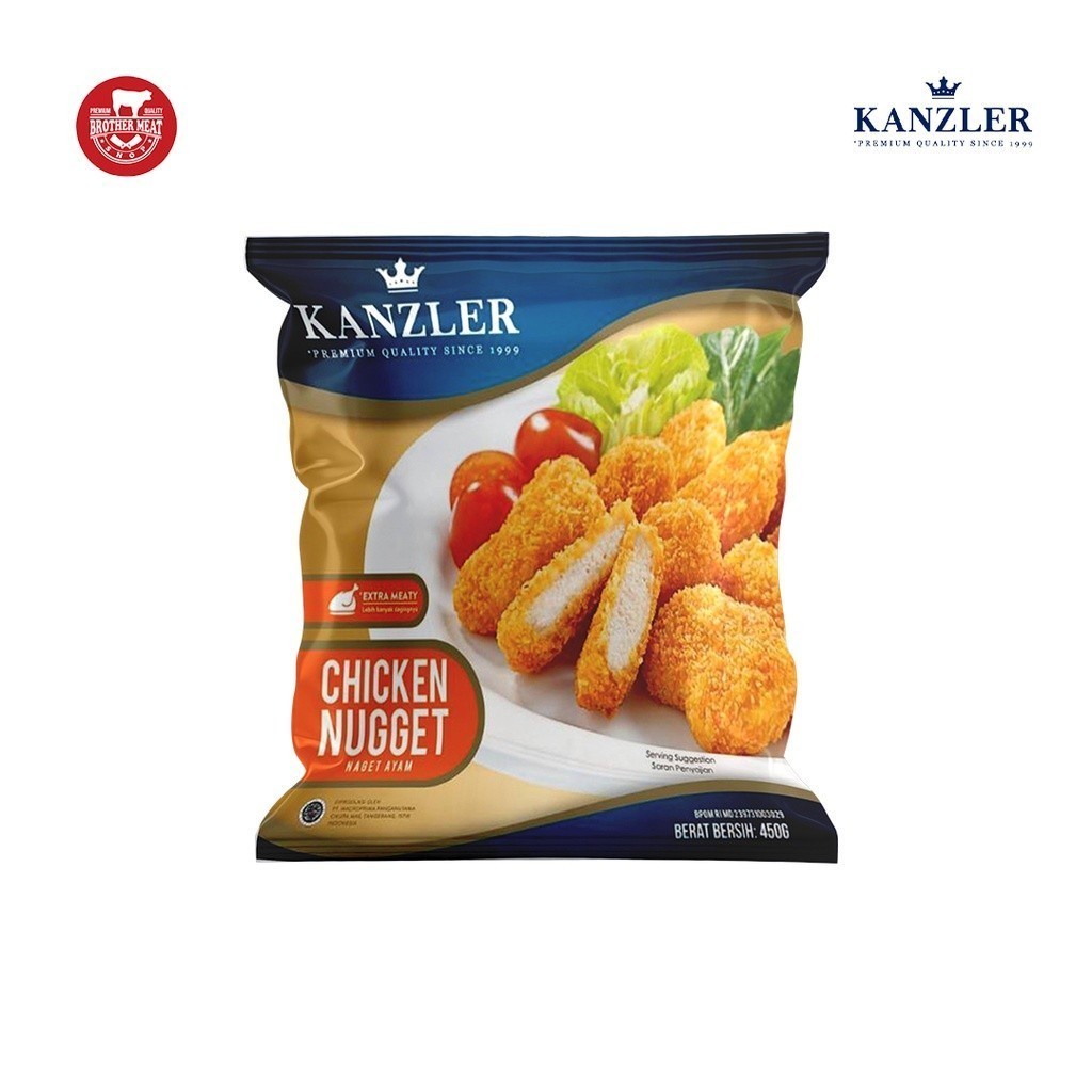 

Kanzler Chicken Nugget Original 450gr - Brothermeatshop