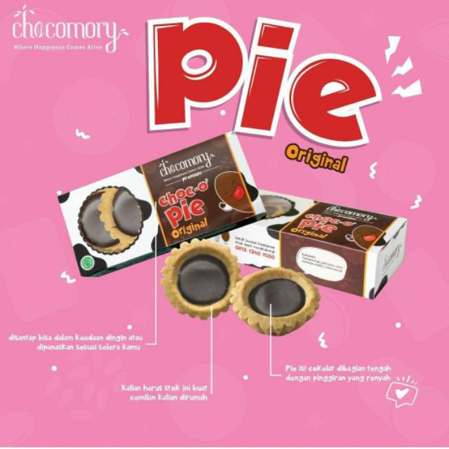 chocopie chocomory isi 5 - pie susu cimory isi 5