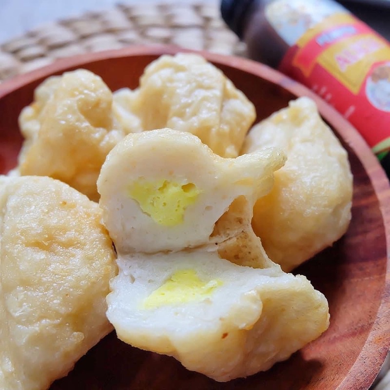 

pempek palembang telor kecil isi 10