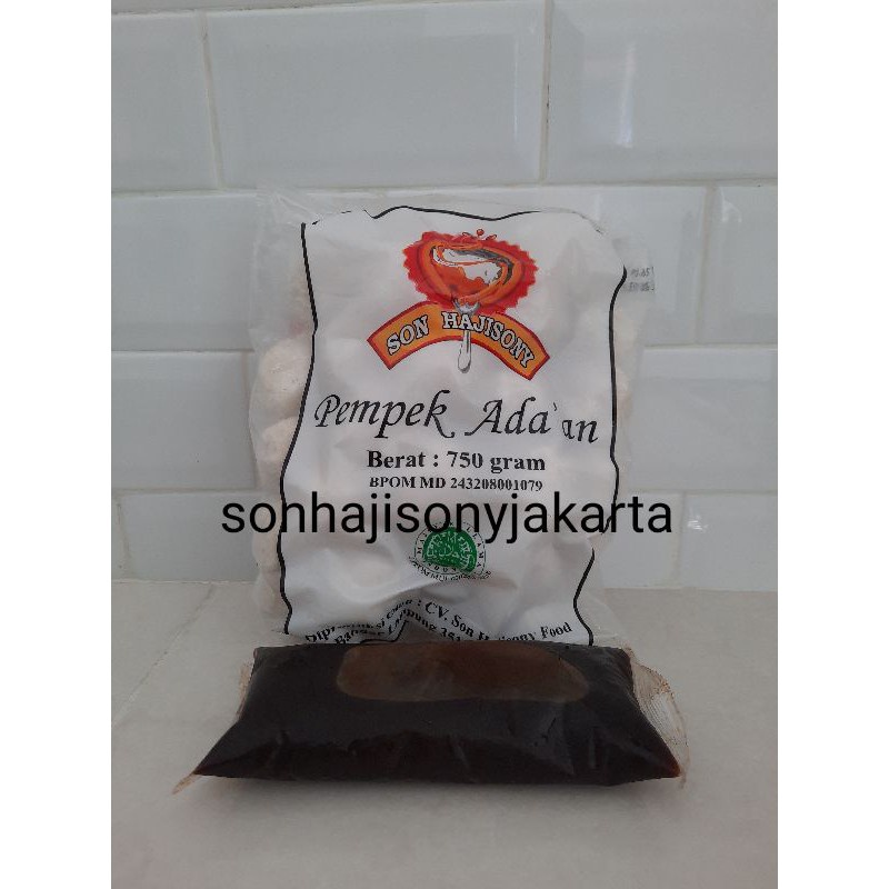 

pempek adaan curah son haji sony 750 gr + cuko 250 ml hajisony TERMURAH hajisoni haji soni