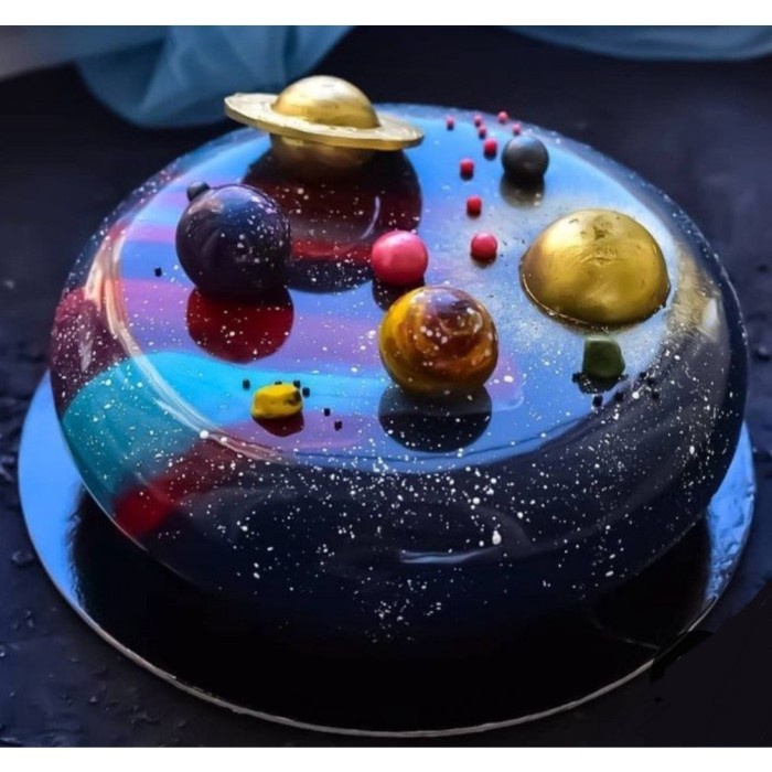 / Cetakan Silikon Eclipse Untuk Entremet Mousse Cake Bulan