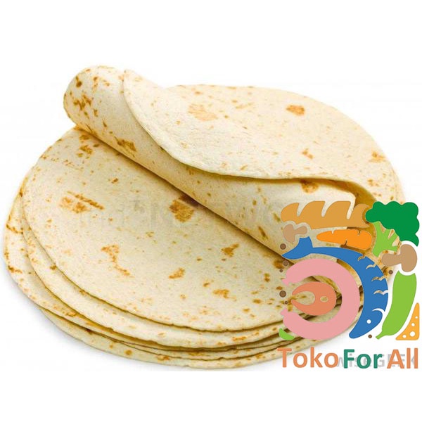 

Flour Tortilla 20cm VEGAN (No Egg, No Dairy, No sugar added)