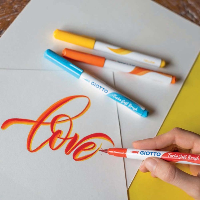 

GIOTTO SOFT BRUSH PEN 10 COLORS