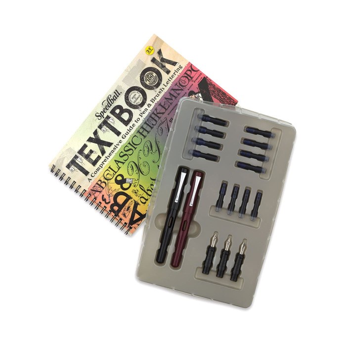 

SPEEDBALL DELUXE CALLIGRAPHY COLLECTION FOUNTAIN PEN SET