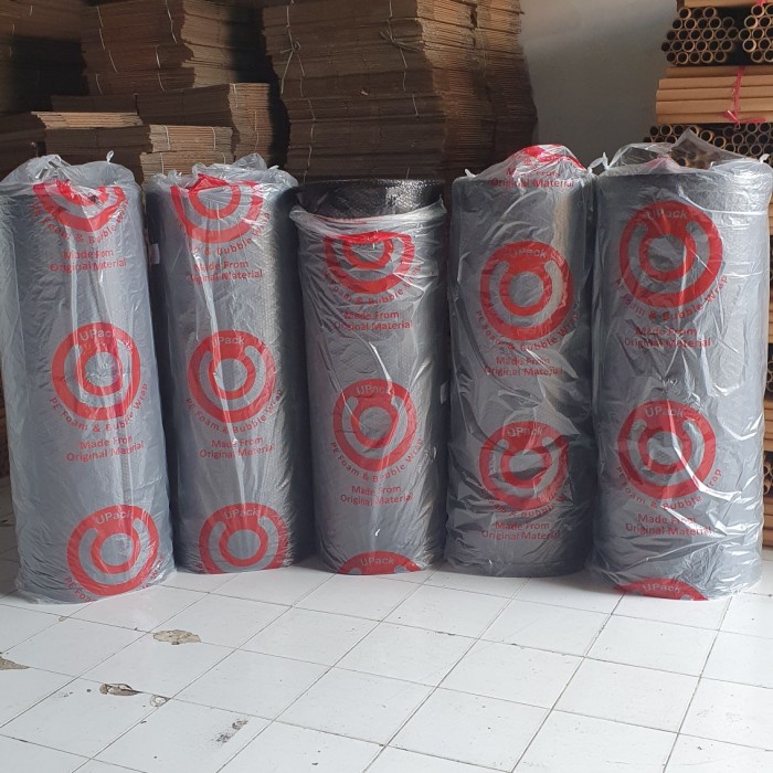 

SOUVEN- bubble wrap MP hitam 10 meter x 125 cm - grab / gosend