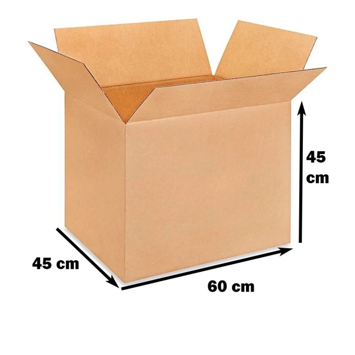 

SOUVEN- Kardus - Polos - 60 cm x 45 cm x 45 cm - SWR