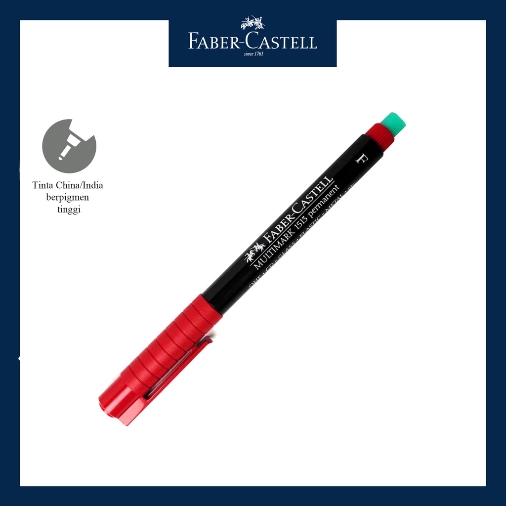 

IK! Spidol Menulis di DVD / OHP 1513 / OHP Multimark F&M Permanent Ink Faber Castell