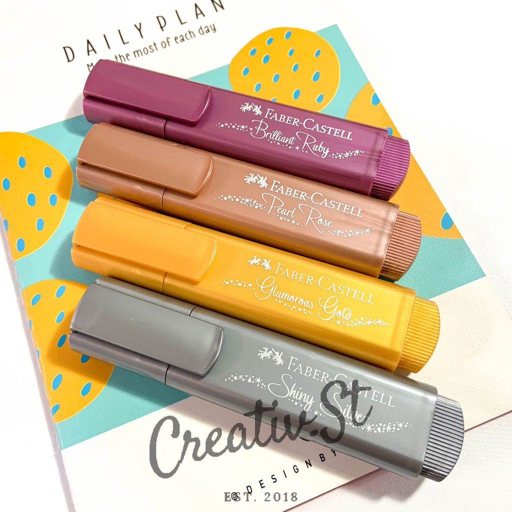 

IK! FABER CASTELL Textr Metallic Hhlhter Penanda