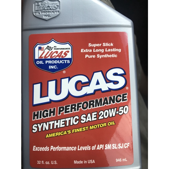 JAYAmart- Lucas Oil Synthetic SAE 20W-50 oli harley moge motor