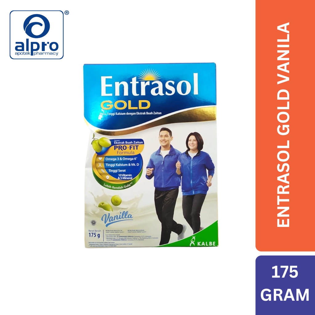 

ENTRASOL GOLD VANILA 170G